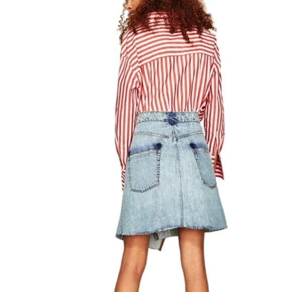 Zara The Reconstructed Pant Skirt - Picture 3 of 4